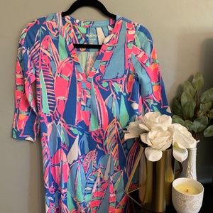 Lilly Pulitzer Ali V Neck T-Shirt Dress Size XXS